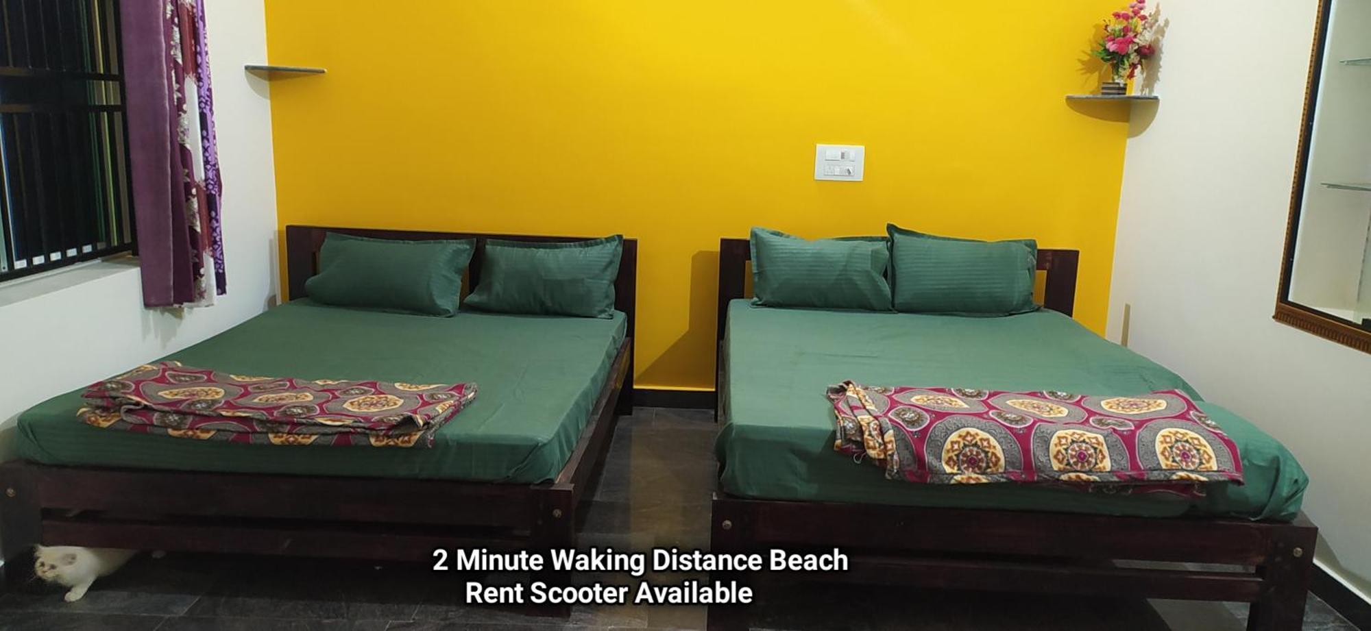 Ratnakar Arundekar Home Stay In Beach Side Ac Room Gokarna  Exterior foto